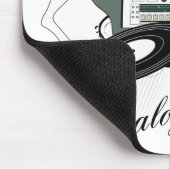 [BD]アナログのSkoolの古いパワーお祝い マウスパッド (コーナー)