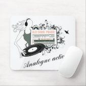 [BD]アナログのSkoolの古いパワーお祝い マウスパッド (マウス)