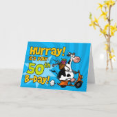 bd スクーター 牛 - 50 カード (黄色い花)