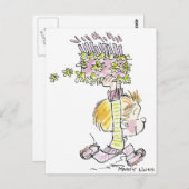 BD-001a誕生日ボーイランニングズ ポストカード (正面/裏面)