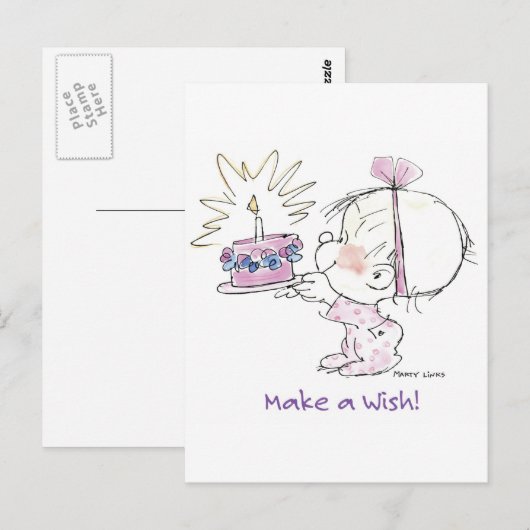 BD-002誕生日 ポストカード (正面/裏面)