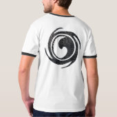 bd_logo、Blackdogの基礎 Tシャツ (裏面フル)