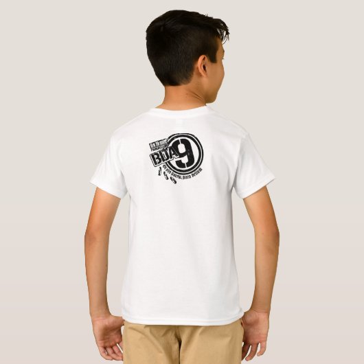 BDA 9 Tシャツ (裏面フル)