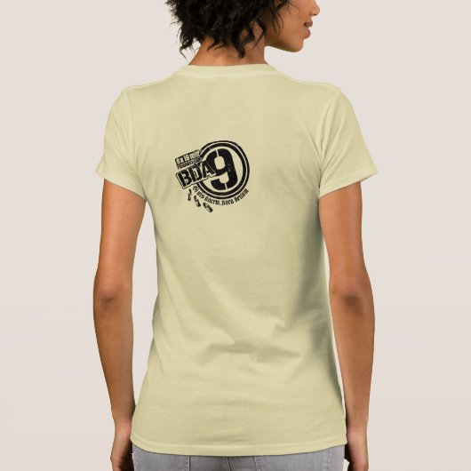 BDA 9 Tシャツ (裏面)