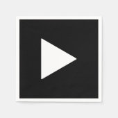 Bdayチューブ紙パーティーナプキンス スタンダードカクテルナプキン (正面)