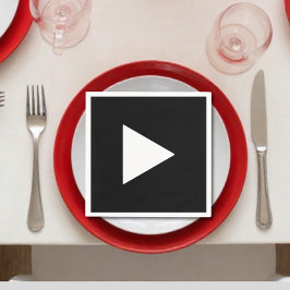 Bdayチューブ紙パーティーナプキンス スタンダードカクテルナプキン