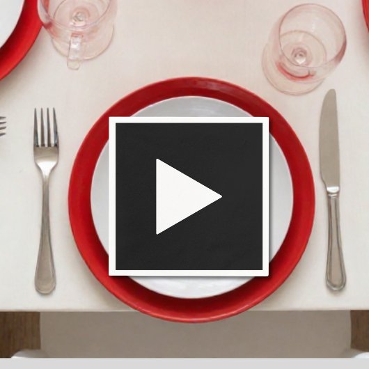 Bdayチューブ紙パーティーナプキンス スタンダードカクテルナプキン