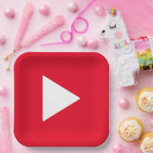 Bdayチューブ紙プレート ペーパープレート (パーティー)