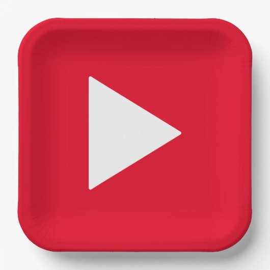 Bdayチューブ紙プレート ペーパープレート (正面)