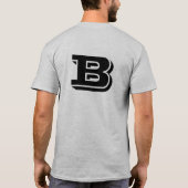 bday Brad Tシャツ (裏面)