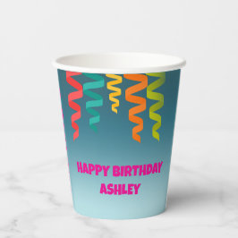 BDAY CUP （編集可能） 紙コップ