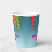 BDAY CUP （編集可能） 紙コップ (右)