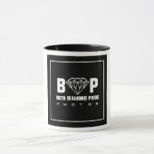 BDPのロゴの…コーヒー・マグ(グラフィック) マグカップ (中央)
