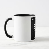 BDPのロゴの…コーヒー・マグ(グラフィック) マグカップ (左)