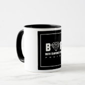 BDPのロゴの…コーヒー・マグ(グラフィック) マグカップ (正面左)