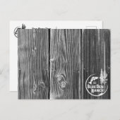 BDR独自のB&W シーズンポストカード (正面/裏面)