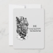 Beいけな -救 Santa the Trip!おもしろいヴィンテージ シーズンカード (正面)