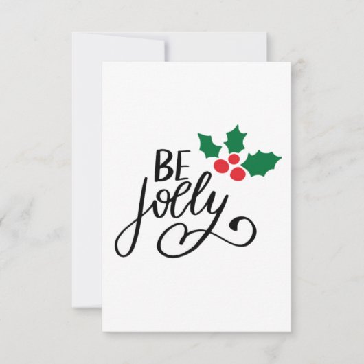 Beすてき サンキューカード (正面)