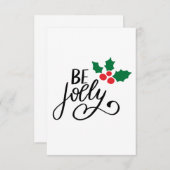 Beすてき サンキューカード (正面/裏面)