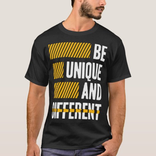 Beとユニーク違うBe Tシャツ (正面)