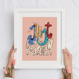 Beはっきりした, Be You：自分でいることやる気を起こさせる- ポスター