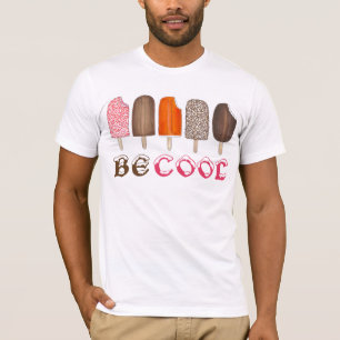 BEアイスカッコいいクリームポップポップシクルポプシクルティー Tシャツ