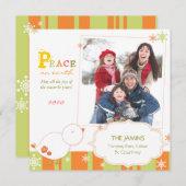 BEウィンメリーターバードホリデーフォトカード シーズンカード (正面/裏面)