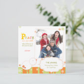 BEウィンメリーターバードホリデーフォトカード シーズンカード (スタンド正面)