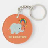 Beクリエイティブキーチェーン キーホルダー (裏面)