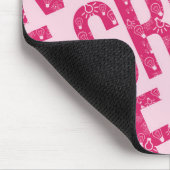 Beクリエイティブパターンワードアート例パターンアート マウスパッド (コーナー)