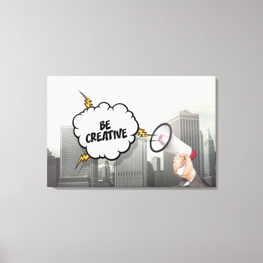 Beクリエイティブ キャンバスプリント (正面)