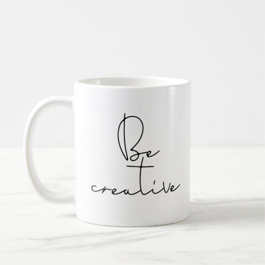 Beクリエイティブ コーヒーマグカップ (左)