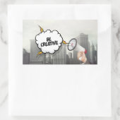 Beクリエイティブ 長方形シール (バッグ)