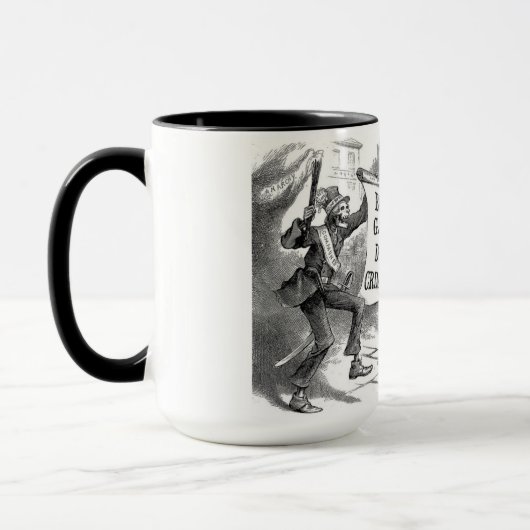 BEゲイ、DO犯罪ヴィンテージ漫画 マグカップ (左)