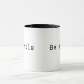 Beシンプル マグカップ (中央)