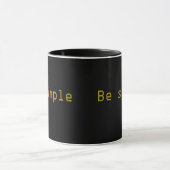 Beシンプル マグカップ (中央)