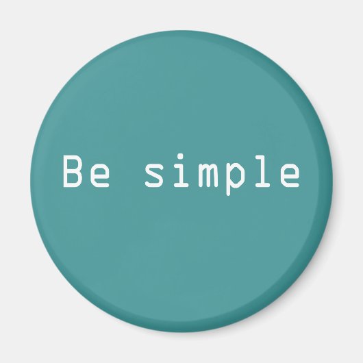 Beシンプル マグネット (正面)