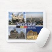 BEベルギー – アントワープ – ヘットスティーン – 大聖堂 マウスパッド (マウス)