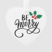 Beメリー オーナメント (裏面)