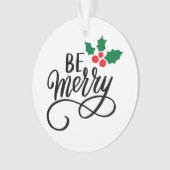 Beメリー オーナメント (正面)