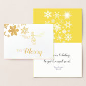 Beメリー |カスタマイズ可能なカード 箔カード (ディスプレー)