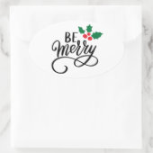 Beメリー 楕円形シール (バッグ)