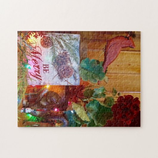 Beメリー(鳥)ショウジョウコウカンチョウパズル ジグソーパズル (横)