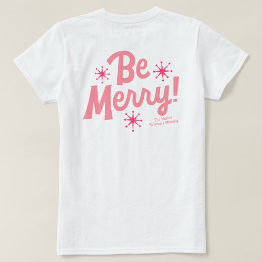 Beメリー Tシャツ (デザイン裏面)