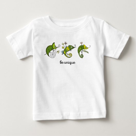 Beユニーク ベビーTシャツ (正面)