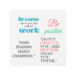 Be前向き メタルプリント