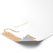 Be引用文アニマルプリント ポスター (角)