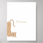Be引用文アニマルプリント ポスター (正面)