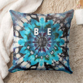 Be素晴らし絞り染めデザイン クッション (ブランケット)