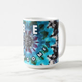 Be素晴らし絞り染めデザイン コーヒーマグカップ (正面右)